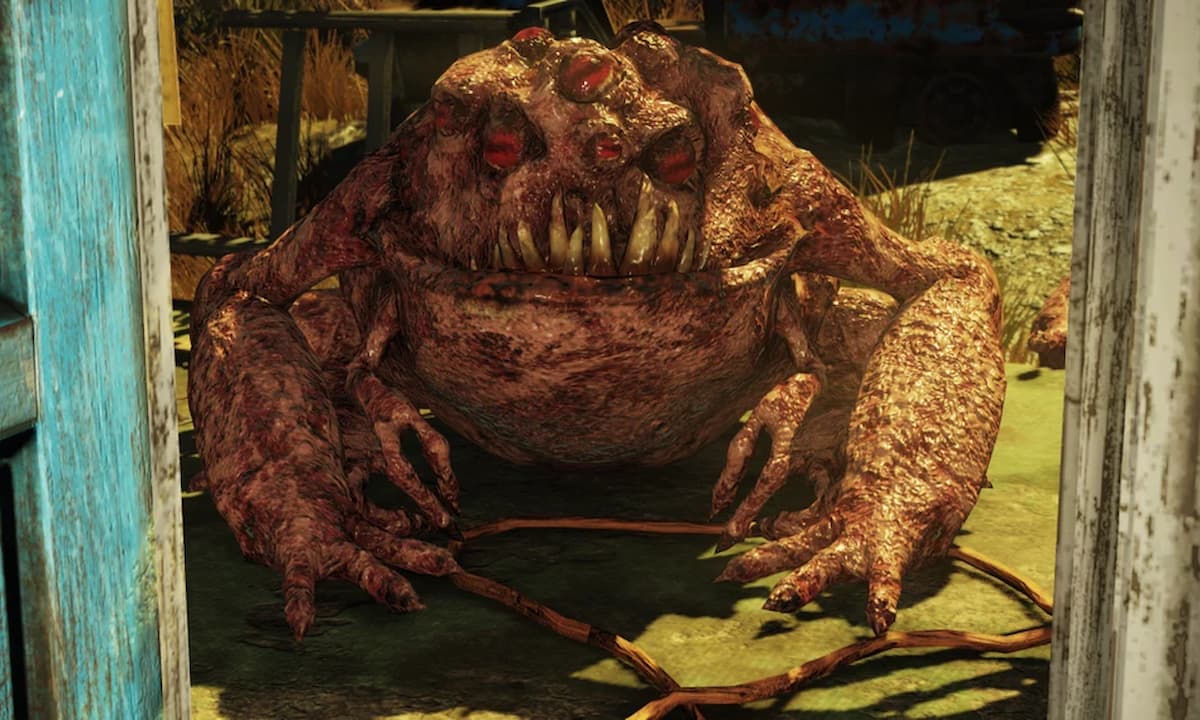 Where to find a Radtoad in Fallout 76