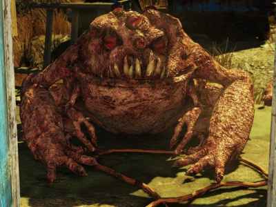 Scorched Radtoad fallout 76