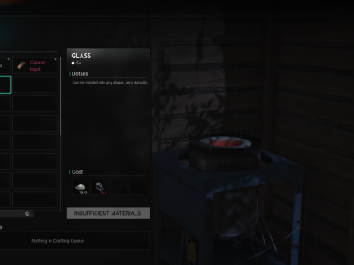 How to make Glass in Once Human