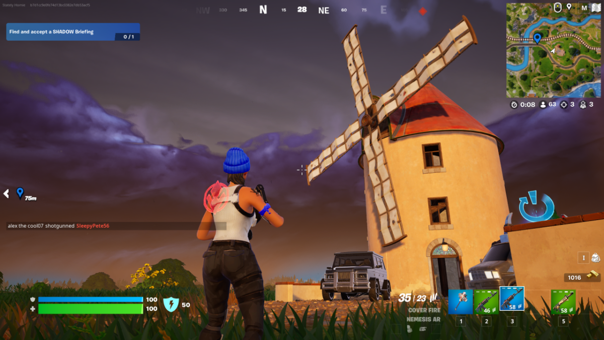 How to Air Jump at The Windmill or The Other Windmill in Fortnite
