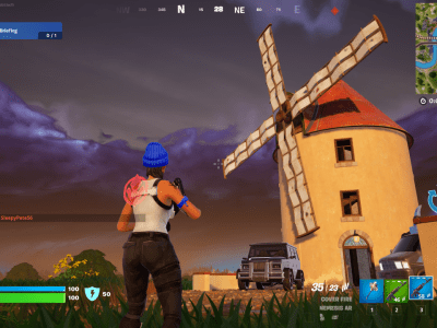 How to Air Jump at The Windmill or The Other Windmill in Fortnite