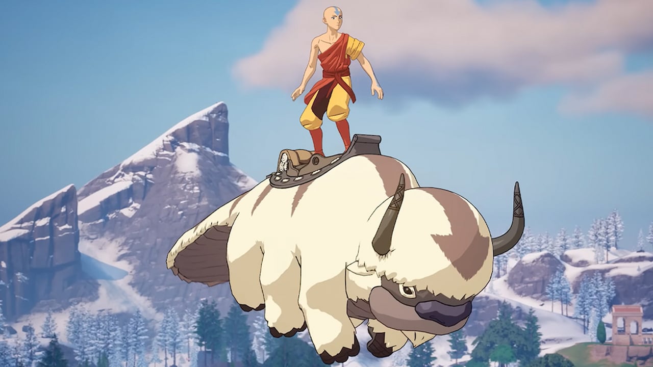 How to unlock the Appa glider by opening Chakras in Fortnite