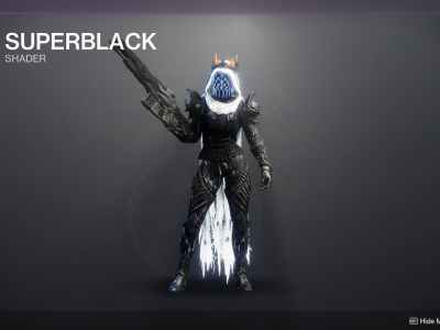 Destiny 2's Superblack Shader Is Out Now Featured Image