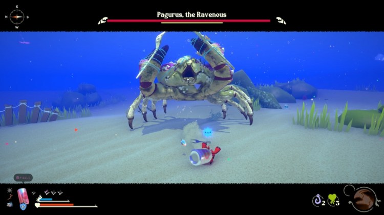 How To Beat Pagurus The Ravenous In Another Crabs Treasure Blue
