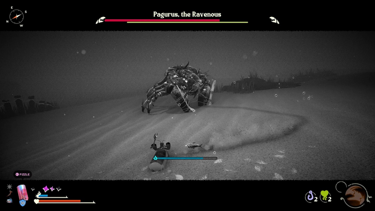 How to beat Pagurus, the Ravenous in Another Crab’s Treasure