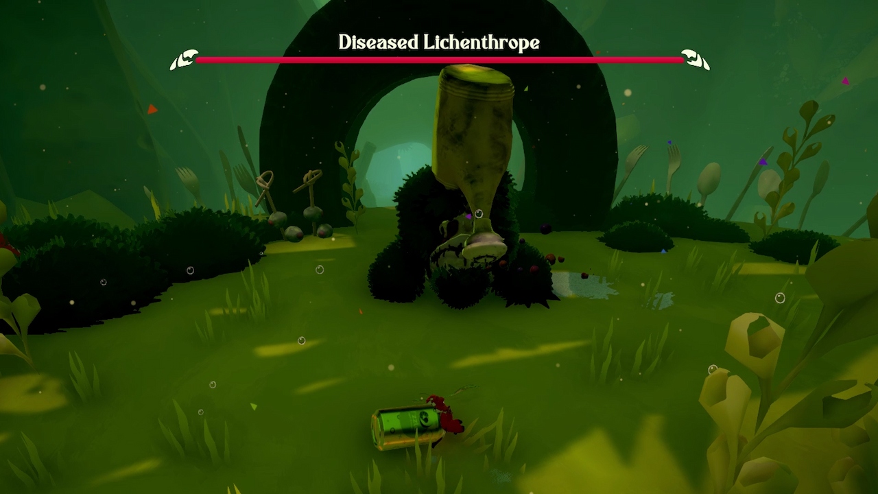 How To Beat The Diseased Lichenthrope In Another Crabs Treasure
