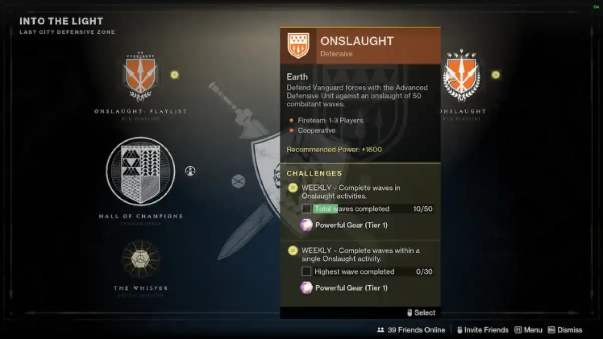 How To Raise Your Rank Fast In Destiny 2 Into The Light Onslaught
