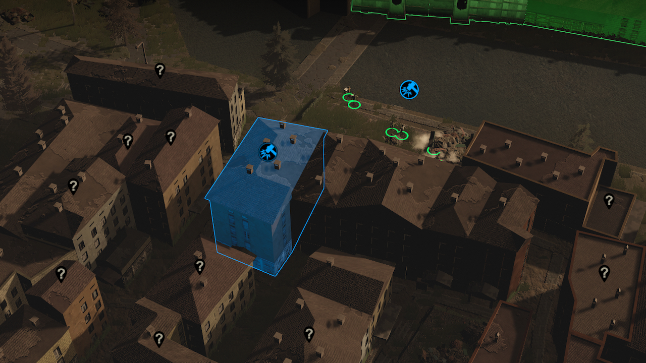 How to deconstruct buildings and best strategy in Infection Free Zone