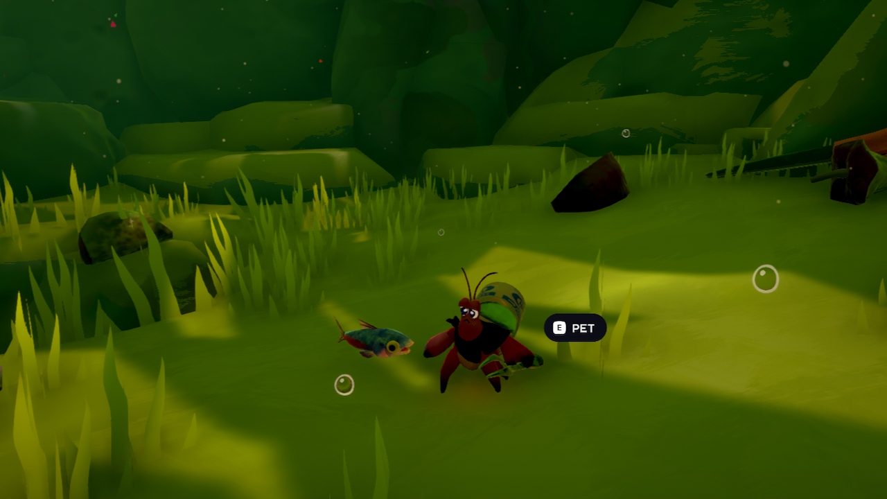 PSA: You can get a pet fish in Another Crab’s Treasure