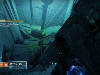 How to get past the Taken Anomaly section of The Whisper Exotic quest