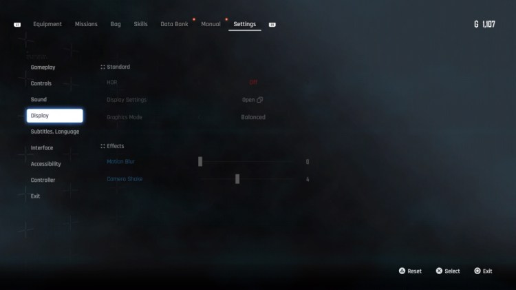 Best game settings for Stellar Blade