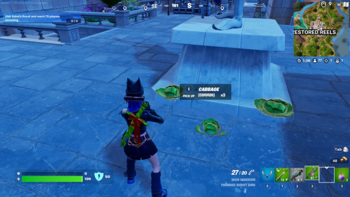 Where To Collect Cabbages In Fortnite For Earth Chakra Avatar Quests Cart