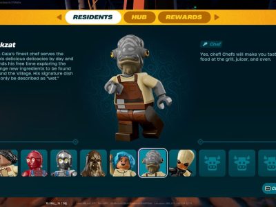 Where to find Rebel Mon Calamari Chef Ackzat in Lego Fortnite