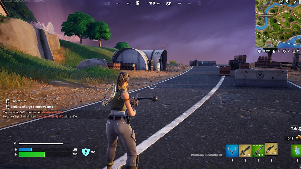 All Imperial Roadblock locations in Fortnite