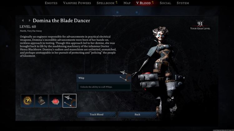 Domina Blade Dancer Unlock The Whip V Rising