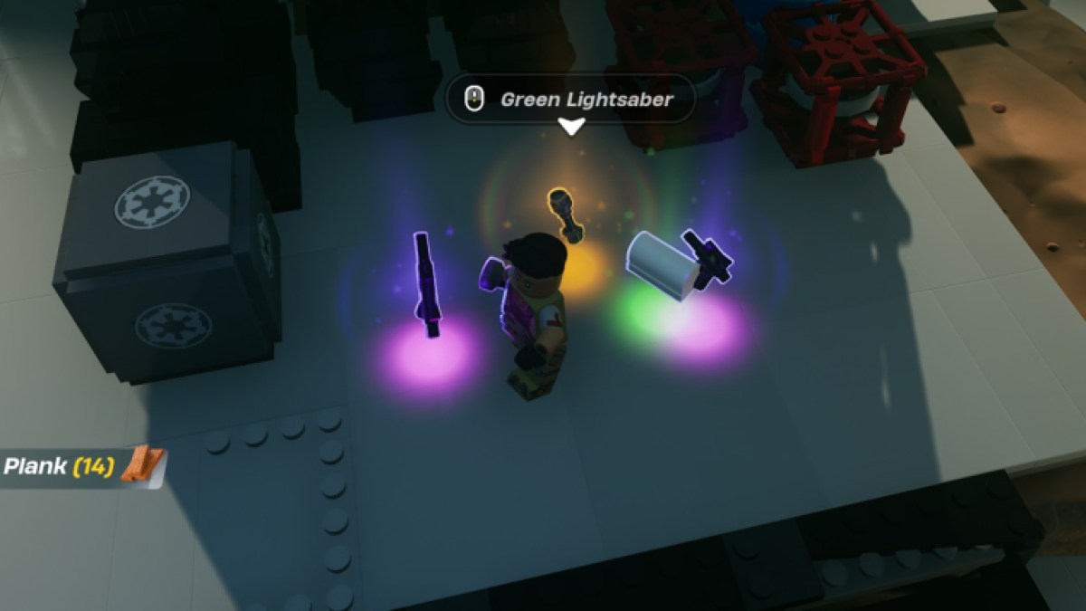 Green Lightsaber Imperial Outpost Lego Fortnite