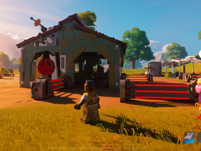 How to help complete Rebel Building in Lego Fortnite