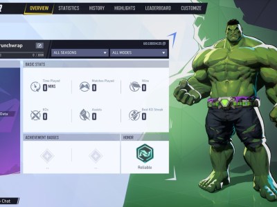 Marvel Rivals Career Menu