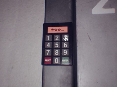 Numberpad Locked Door Panicore