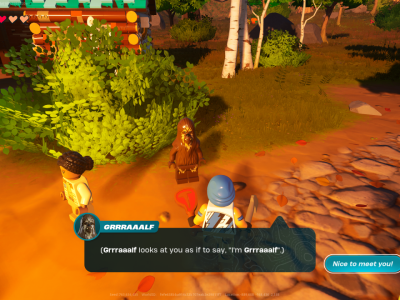 Where to find Rebel Wookie Rancher Grrraaalf in Lego Fortnite