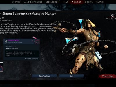 V Rising Simon Belmont