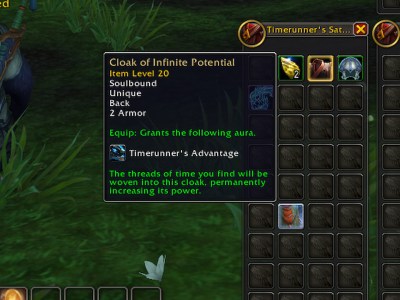 Cloak Of Infinite Potential Mists Of Pandaria