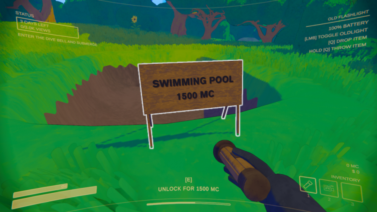 Content Warnign Swimming Pool