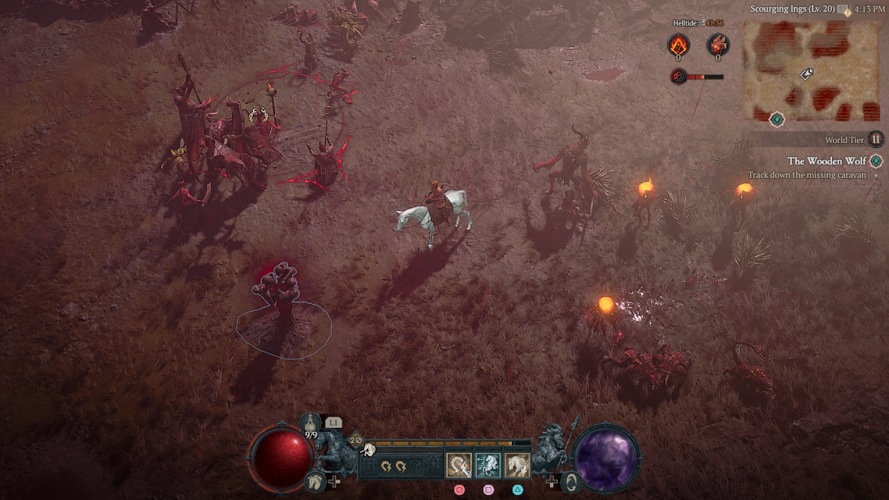 The Diablo 4 Helltide changes make the game fun again as leveling up is a breeze