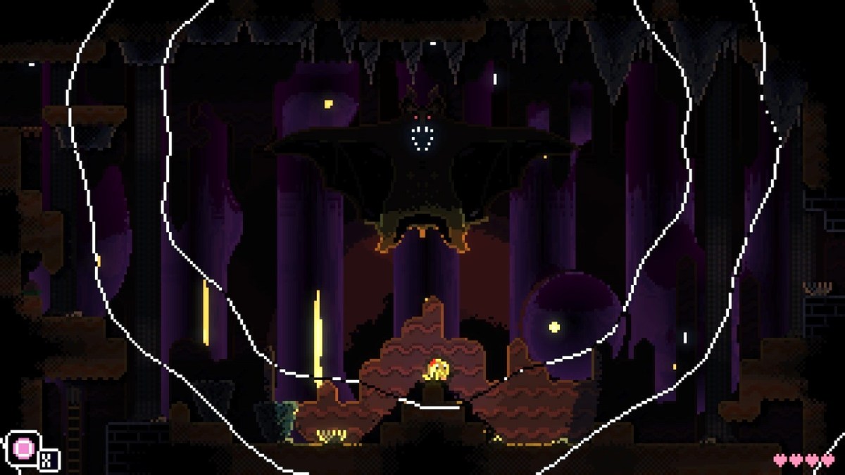 How to defeat the Bat boss in Animal Well