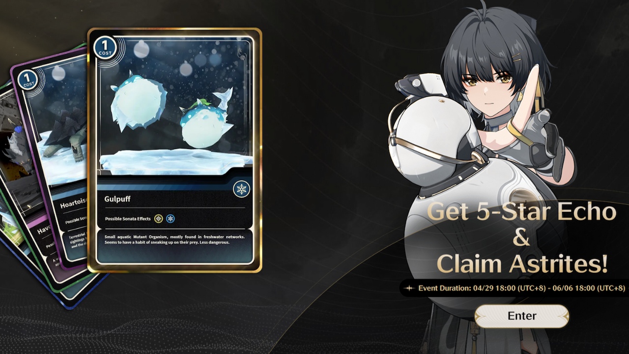 How To Get A 5 Star Echo And Claim Astrites In Wuthering Waves Web Event