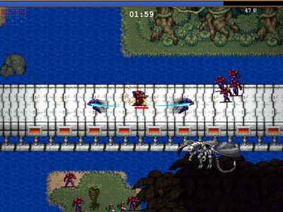 How To Unlock Probotector In Vampire Survivors Operation Guns Featured Image