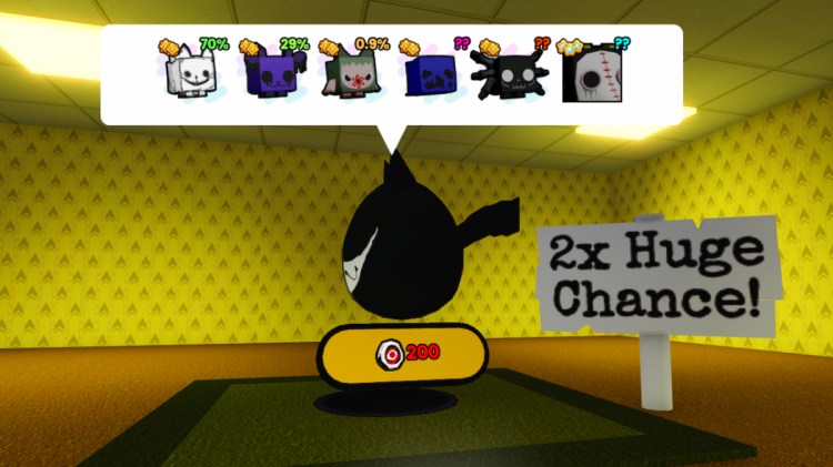 Pet Simulator 99 Backrooms Egg