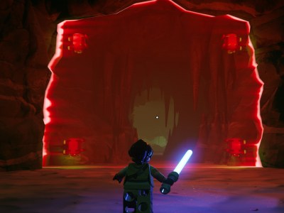 Red Barrier In Lego Fortnite