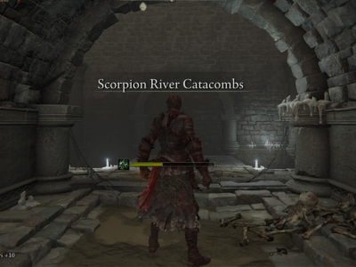 Scorpion River Catacombs Location In Shadow Of The Erdtree