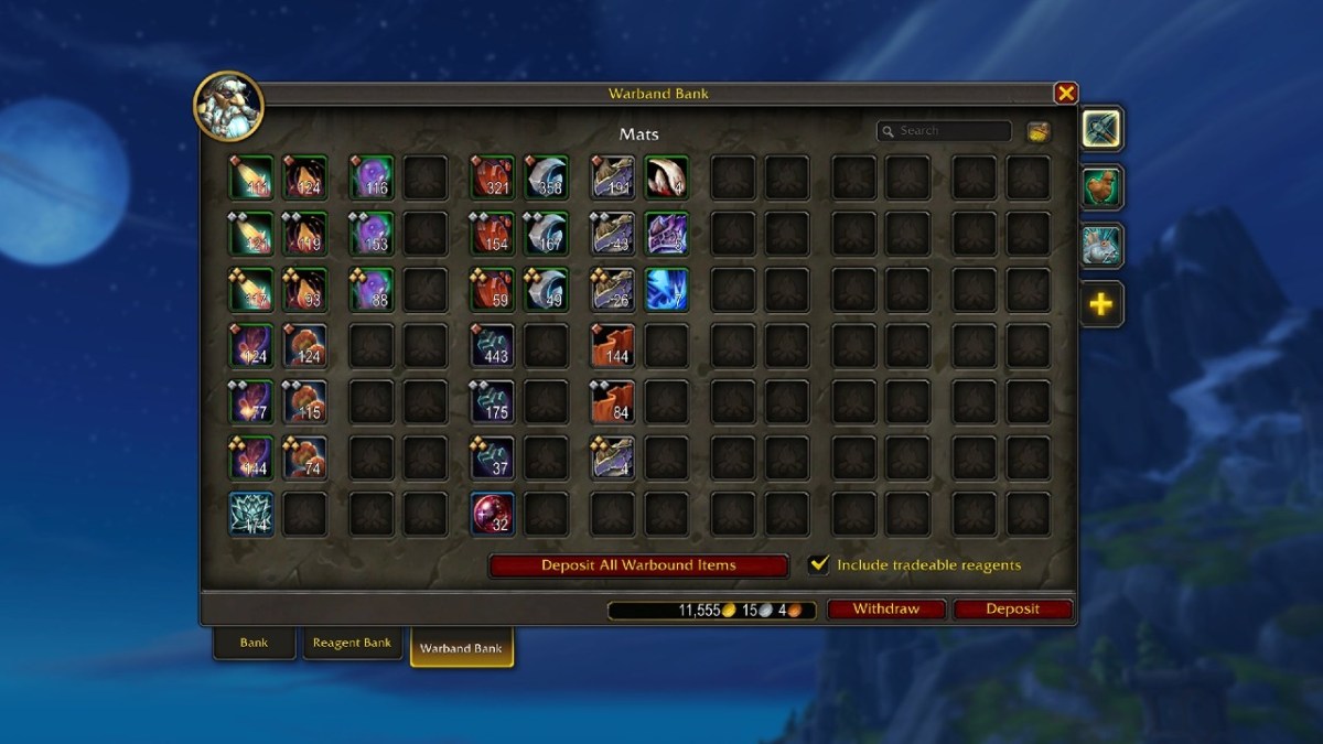 How to fix "The bank is being used by another member of the Warband