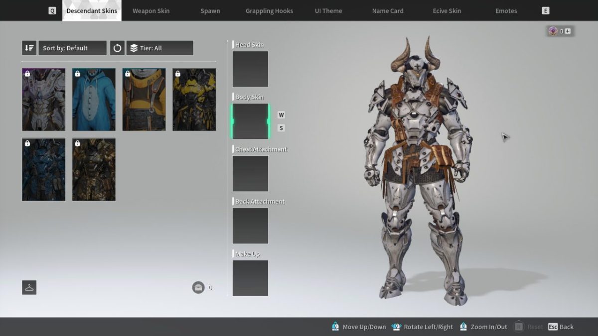 Change Cosmetics The First Descendant