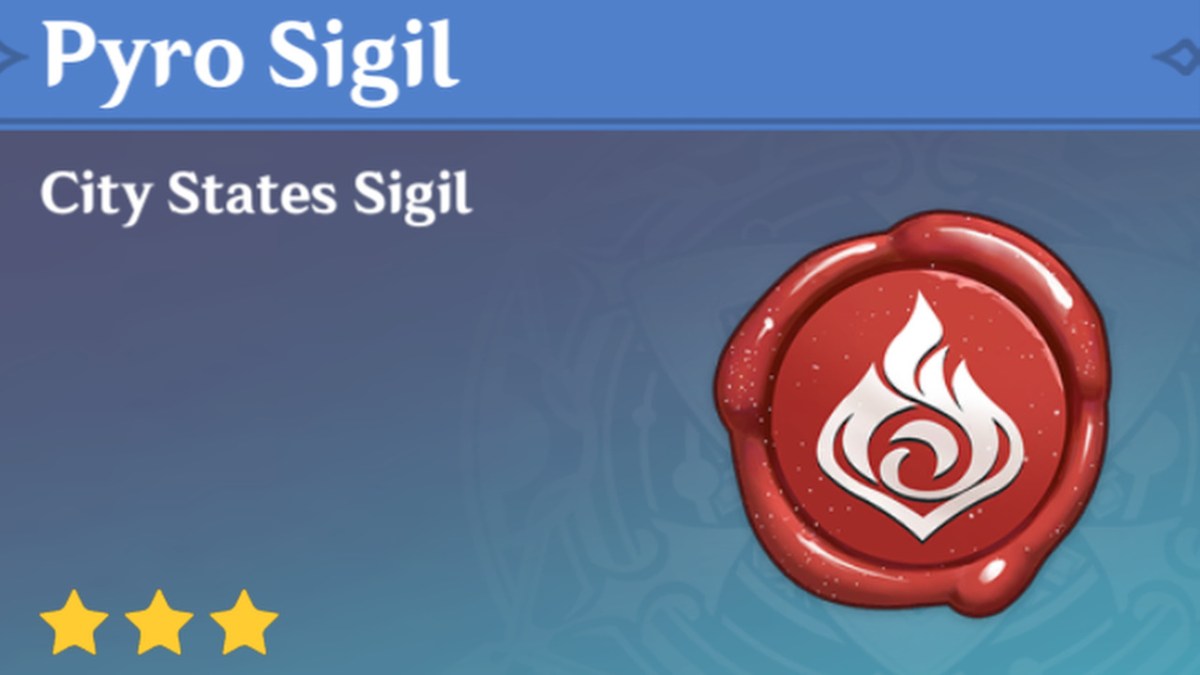 Where to use and turn in Pyro Sigils in Genshin Impact