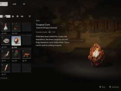 Yaoguai Core locations Black Myth Wukong